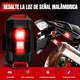 thumbnail image 5 of "10p Luces Mini Luz Led Estrobo Para Bicicleta Moto 7 Colores. Lab.G, Negro ", 5 of 5