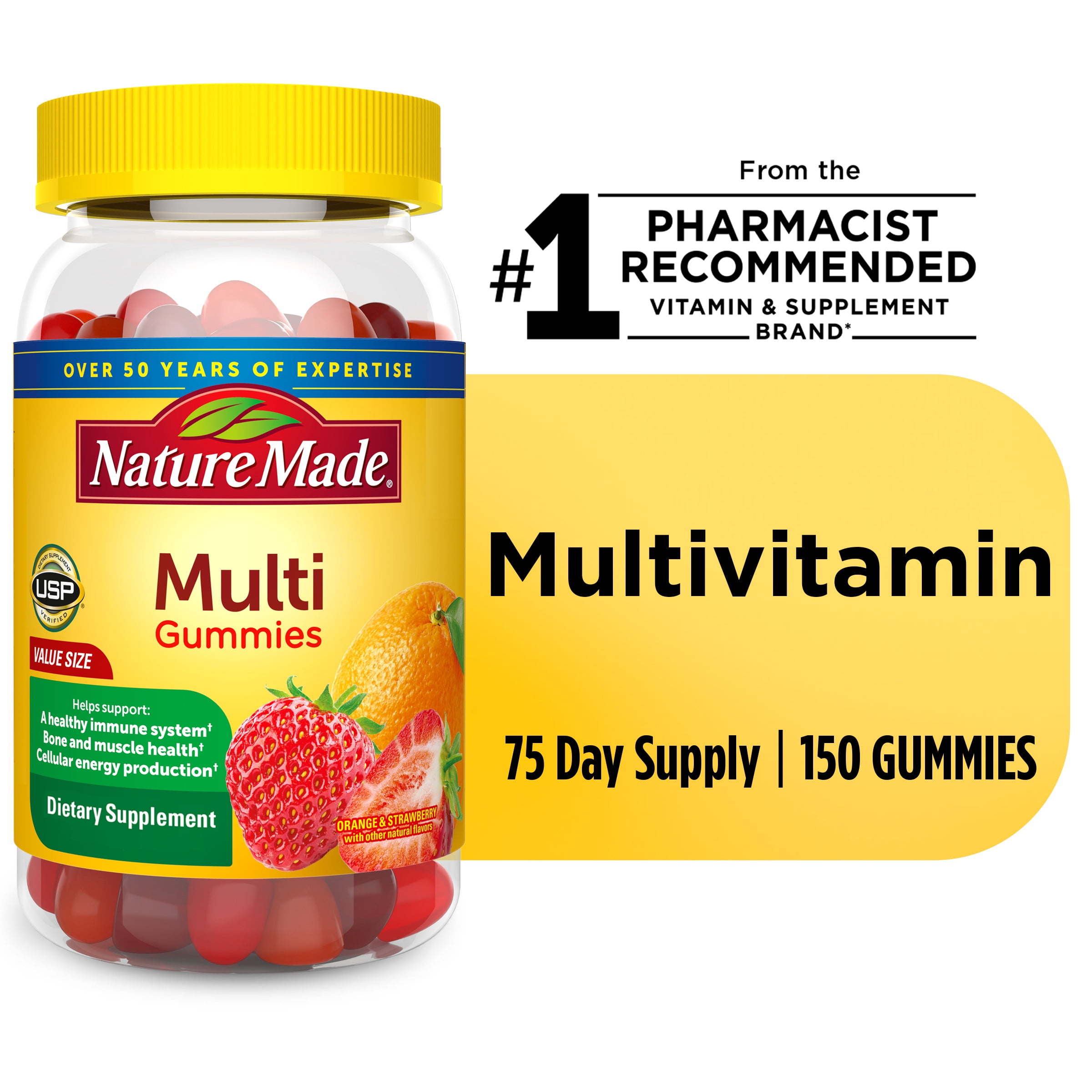 Nature Made Multivitamin Gummies Gummy Vitamins For Nutritional 