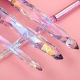 thumbnail image 3 of Brochas de maquillaje para sombra de ojos, 10 brochas de cristal para maquillaje de ojos, cerdas sintéticas de primera calidad, sombra de ojos, delineador de ojos, mezcla de pliegues, maquillaje,, 3 of 5