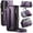 Purple, variant on for Samsung Galaxy S26 Plus Crossbody Wallet Case,with 10 Card Slots, Zipper Pocket and Magnetic Flip Folio, PU Leather Wristlet Shoulder Strap 3-in-1 Case for Women and Men,Pink