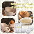 thumbnail image 7 of NOGIS Sourdough Bread Baking Supplies Bowl Covers for Bread Proofing Basket, Sourdough Starter Kit Accessories Shower Caps for Sourdough Bread Reusable Plastic Bowl Covers (100 pieces), 7 of 7