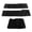 Black Mesh, variant on Riousery 2pcs Door Curtain for Canopy Tent Dome Canopy Camping Sunshade Shelter, Waterproof Sun Protection Accessory, Outdoor Quick Setup Tent Gear, 98.4 inches / 250 cm