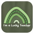 thumbnail image 2 of St Patricks Day Shirt For Women I'm A Lucky Teacher Short Sleeve T-Shirt Small Military Green, 2 of 3