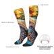 thumbnail image 4 of Balery Sunflower Turtle Calcetines novedosos Calcetines deportivos Calcetines hasta la rodilla Calcetines de algodón Calcetines originales y geniales, 4 of 6