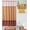 Gold, variant on 19-Piece Bathroom Set: 2-Rugs/Mats Non Slip, 1 Fabric Shower Curtain, 12-Fabric Rings, 4PC Ceramic Accesories Different Styles And Colors For Home Bath Decor Diamond Gold