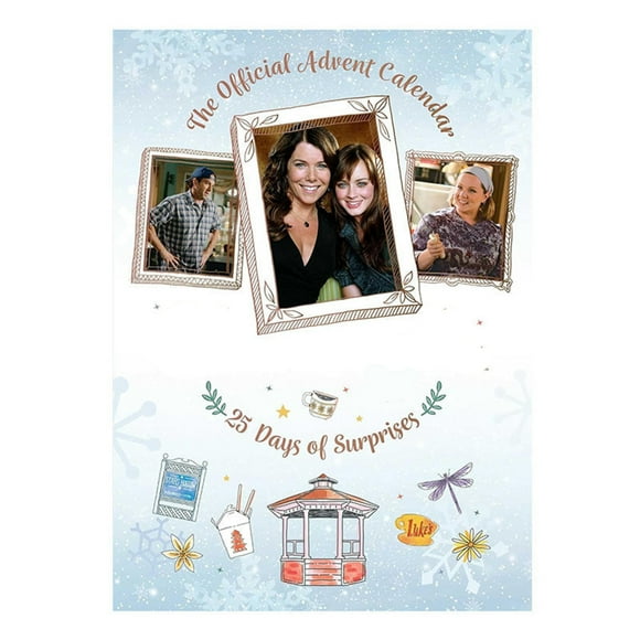 The Official Advent Calendar Gilmore Girls Calendar Girls day two advent calendar Calendar 2024 Girls Fans Merchandise for Adults Girlfriends Women Teen Mom