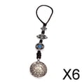 thumbnail image 1 of Collar colgante espejo de cobre Baoblaze 6 piezas Chamanes tibetanos, 1 of 8