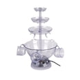 thumbnail image 2 of 3 Tier Party Fountain with 5 Reusable Cups Decor for Birthday Champagne Gloria fuente de fiesta, 2 of 9