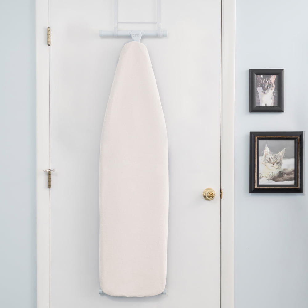 Seymour Home Products Adjustable Height, T-Leg 53" x 14" Ironing Board, Beige