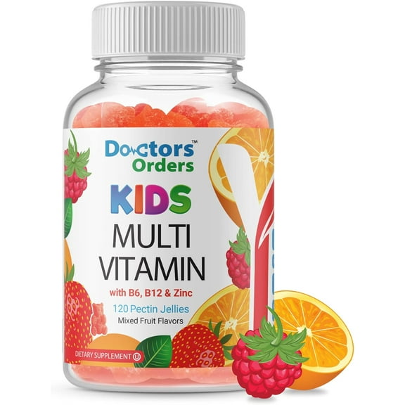 Doctor's Finest, Kids Multi Vitamin, Mixed Fruit w/ Glucose Syrup, 120 Pectin Jellies