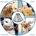 thumbnail image 4 of Floral-Wedding-Design Soft Cat Dog Recovery Collar Adjustable Cat Cone Wound Healing Protective After Surgery for Dog Cone Collar, 4 of 7