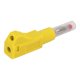 thumbnail image 5 of 10PCS Telescopic Banana Plugs 4mm CAT II 600V 32A PE Sheath for Industrial Security 3C Digital EquipmentYellow, 5 of 5