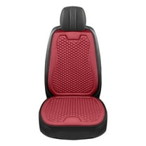 Ventilated Car Seat & Backrest Combo, Foldable Gauze Sponge Set for Long Drives (43×20in)