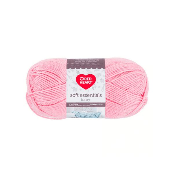 Red Heart Soft Essentials Baby Rosewater Knitting & Crochet Yarn