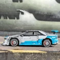 thumbnail image 2 of Blocks NEW 18 R34 GT-R 3383PCS supercar model buiding kit block self-locking bricks toy christmas gift 240120, 2 of 5