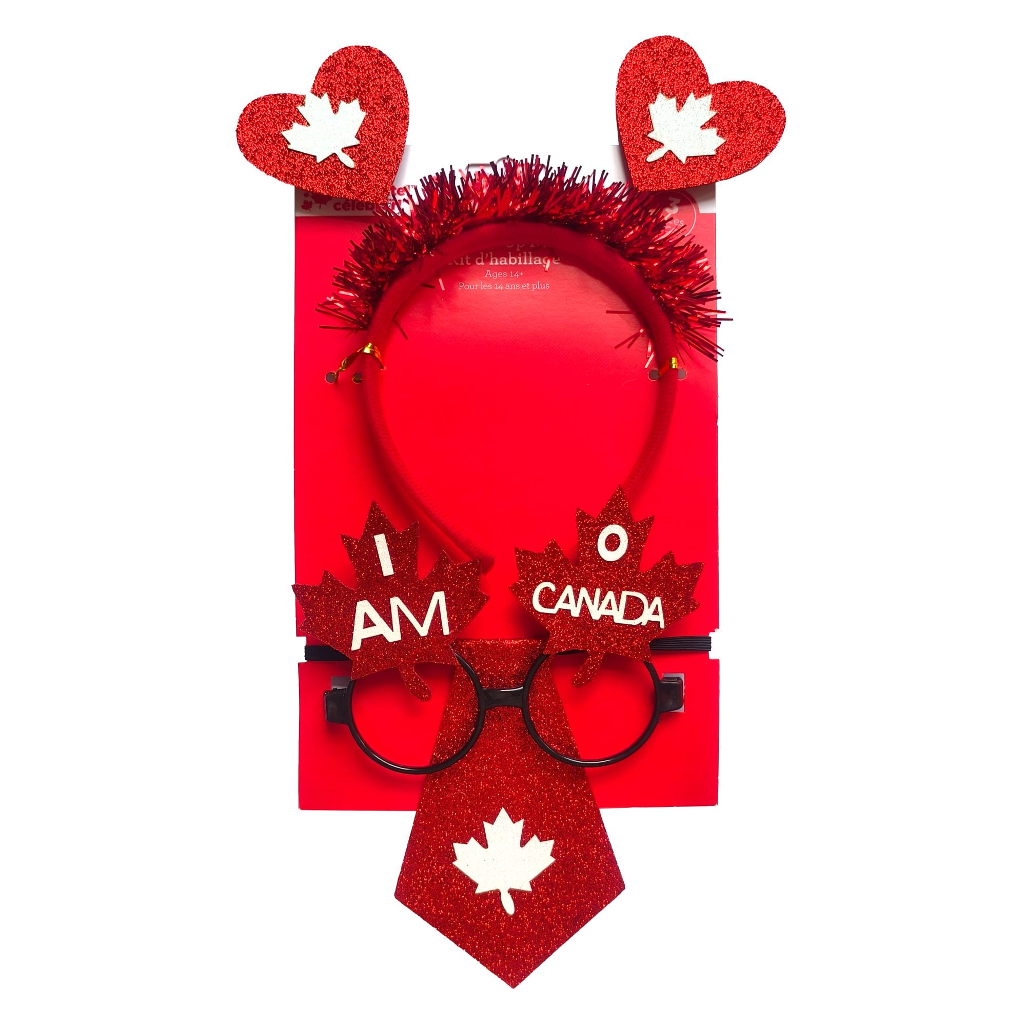 Way to Celebrate Red Dress Up Kit for Canada Day