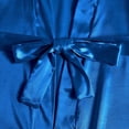 thumbnail image 3 of PMVFHDE Women's Satin & Lace 4 Piece Sleepwear Set Camisole Shorts Robe, Elegant Nightwear Set, Summer Lightweight Pajama Set, Elegant Bedtime Ensemble Blue,XS, 3 of 7