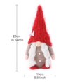 thumbnail image 3 of 2025 Latest Model Knitted hat heart-shaped dwarf decoration faceless jewelry, 3 of 5