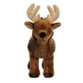 thumbnail image 3 of Aurora - Medium Brown Eco Nation - 8.5" Elk - Responsibly Made Stuffed Animal, 3 of 4