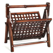Bamboo Magazine Rack