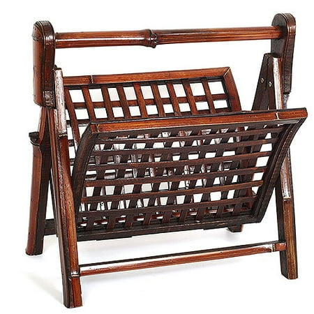 Bamboo Magazine Rack