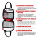 thumbnail image 4 of Kit De Bolsa De Primeros Auxilios De Supervivencia De 157pzs Xtellar rojo, 4 of 4