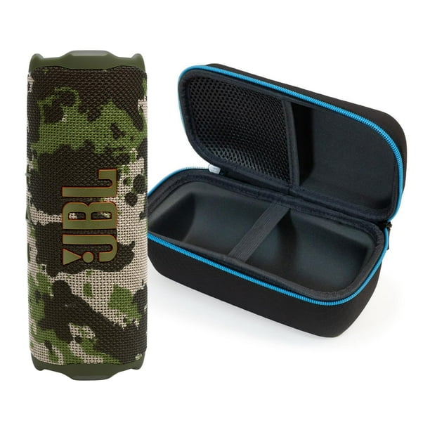 Altavoz Bluetooth JBL Flip 7 (Squad) con funda protectora negra