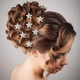 thumbnail image 4 of Horquillas de Flores JAMW para Boda Sencillez, 4 of 5
