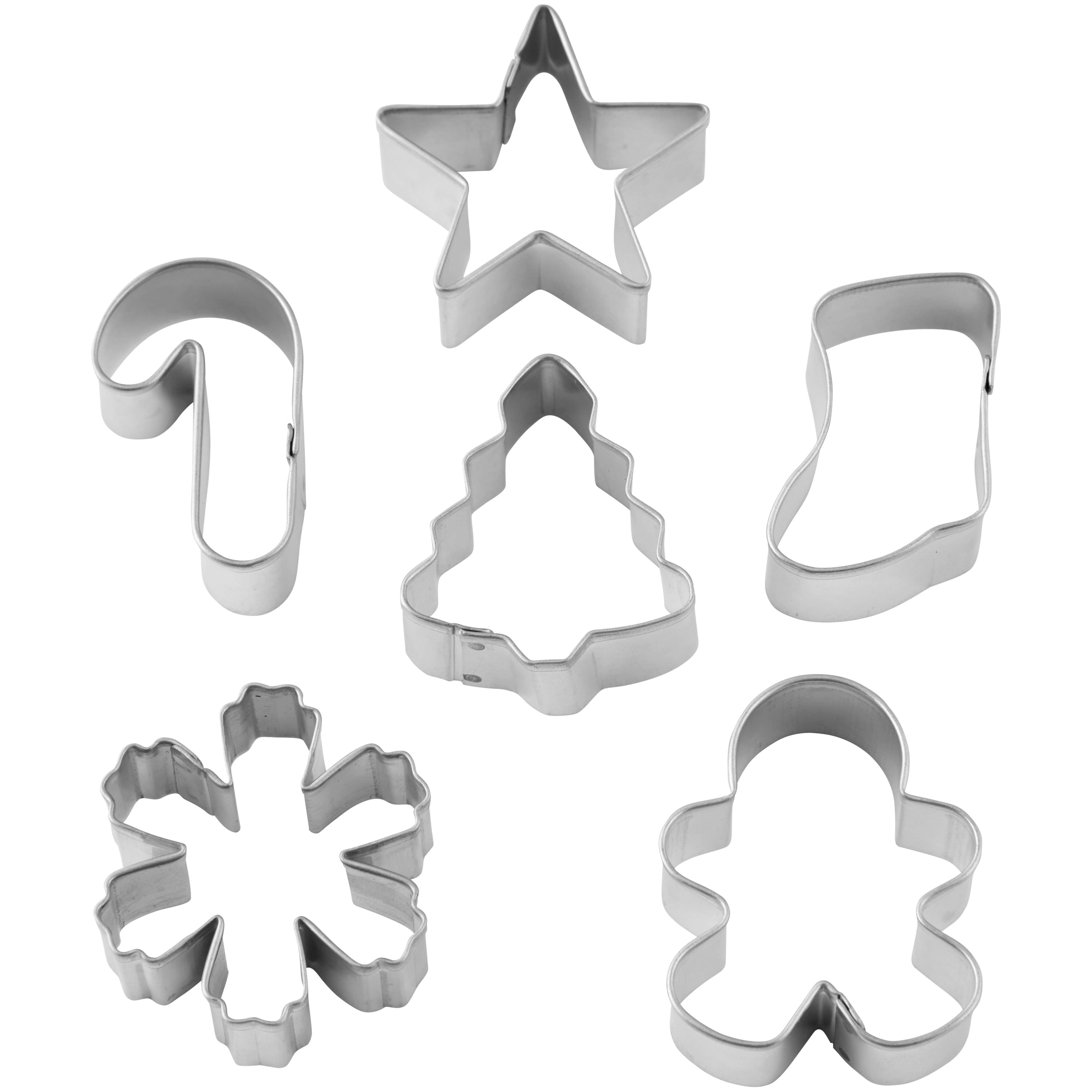 Halloween Baking Pastry Fondant Biscuit Stainless Steel Cookie Cutter 6pc/Set 