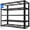 24" D x 47" W x 84" H (mesh), variant on 3000LBS Heavy Duty Garage Shelving, 84" H Storage Shelves 5 Tier Metal Garage Shelving Heavy Duty, Adjustable Metal Shelves for Warehouse, Basement, Workshop, 24" D x 47" W x 84" H