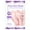 A, variant on HYLLai Exfoliating Foot Peel Mask 1 Pair for Soft, Smooth Feet, Removes Dead Skin & Calluses, 38ml (A)