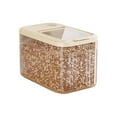 thumbnail image 1 of KNFATEQVEDG Pet Food Container Airtight Dog Food Container Dispenser for Soybean Flour Cereal Rabbit Barn Garage 1pc, 1 of 4