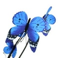 thumbnail image 4 of Diadema de mariposa Zulema estilo boho azul 16 x 20 x 2 cm, 4 of 8