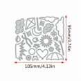 thumbnail image 5 of Matrices de corte de metal TOLOVIS, paraguas y corazones, 11 x 14 cm, 5 of 5