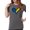 Charcoal, variant on CafePress - Love Ukraine Heart T Shirt - Womens Comfort Colors® Shirt