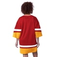 thumbnail image 2 of Women's Starter Red Kansas City Chiefs Slap Shot 3/4 Sleeve Sneaker Dress, 2 of 2