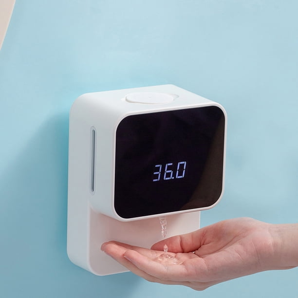 Electrodomésticos Dispensador de jabón automático de pared con medición por inducción Dispensador de jabón en espuma para lavar platos Dispensador de jabón