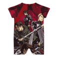 thumbnail image 2 of Attack On Titan Baby Bodysuit Soft & Breathable Infant Romper Unisex Short Sleeve Jumpsuit Ideal for 3 to 24 Months, 2 of 8