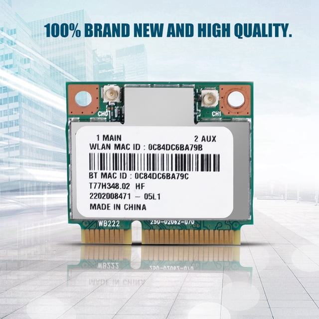 AR5B22300Mbps Dual Band 2.4G/5Ghz WIFI Mini PCIE Card for Laptop