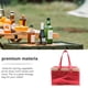 thumbnail image 5 of unbranded Bolsa Aislante Roja Portátil Para Transporte De Comida Y Frescos, 5 of 6