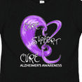 thumbnail image 4 of Inktastic Care, Support, Cure- Alzheimers Awareness Boys or Girls Toddler T-Shirt, 4 of 5