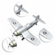 thumbnail image 5 of Escala 1:48 avión de modelo 4D conjunto de modelo de avión de montaje para adultos y DIY - SM SunniMix Aviones en miniatura, 5 of 5