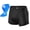 Black, variant on Mens Biking Riding Underwear with 3D Gel Padded Breathable Quick Dry Cycling Shorts Road Bike MTB Black L