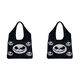 thumbnail image 1 of Bolso Hombro Tejido Halloween para Mujer Fiesta Sencillo Gran Capacidad (esqueleto), 1 of 5