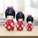 thumbnail image 5 of 3 Uds Muñeca Japonesa Creativa Regalo Coleccionable Muñecas Decoración Hecha a Mano Adornos para Decoración Adornos Navidad Regalos de Mesa Rojo Sunnimix muñecas japonesas, 5 of 8