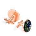 thumbnail image 3 of Starry Plants Men's Stainless Steel Shirt Cufflinks Set - Suitable for Formal Attire - Ideal for Business Meetings and Special Occasions, 3 of 6