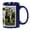 Blue, variant on Printtoo PersonalizedPhotoCollage CoffeeMugCouple Custom Picture Ceramic CupDishwasher & Microwave Safe- 11 Oz -Black