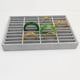 thumbnail image 2 of Hombres s Brazalete Brazalete Bandejas Compartimiento de 40 Ranuras Caja gris Hugo Bandeja de brazalete, 2 of 10