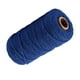 thumbnail image 4 of Toystoory 1 rollo de cuerda de algodón hecha a mano, 3mm de diámetro, cuerdas artesanales tejidas de un solo Color, 100m Artesanía Azul Toystoory HA5320-15B, 4 of 6