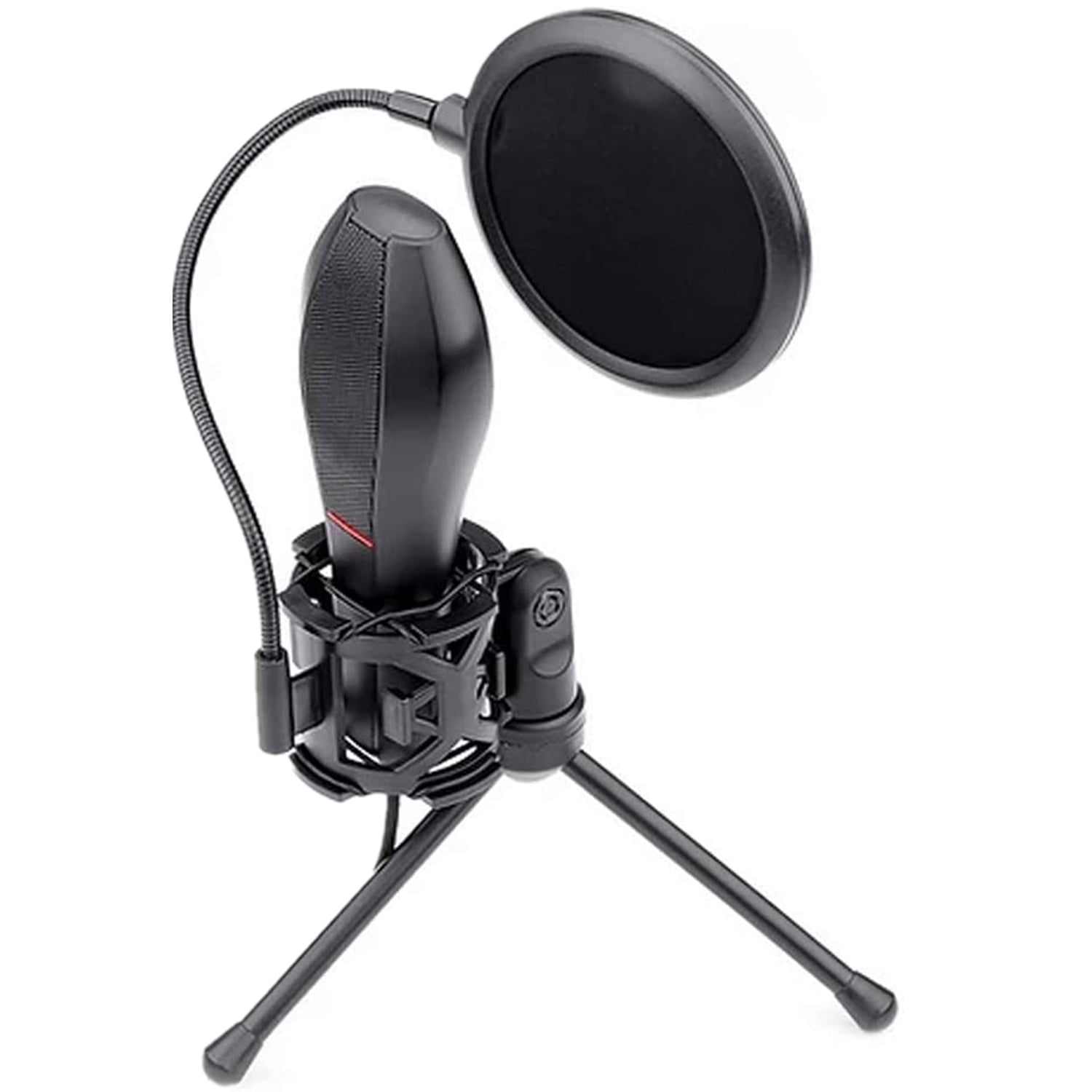 Redragon GM200 Quasar2 Omni USB Condenser Recording Microphone Tripod For Computer Cardioid Studio Recording Vocals Voice Over